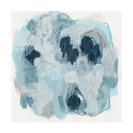 June Erica Vess 'Blue Storm I' Canvas Art,24x24